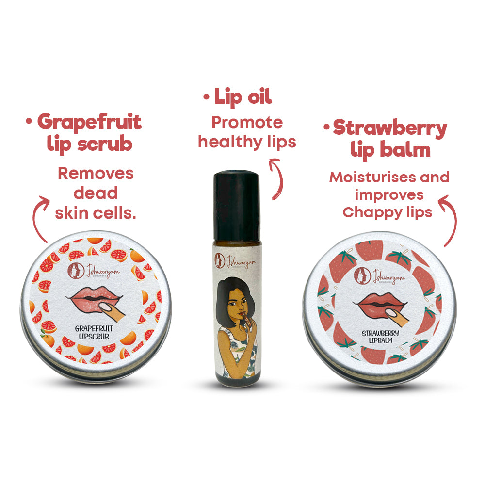 Lip Care Combo Ishwaryam Goodness