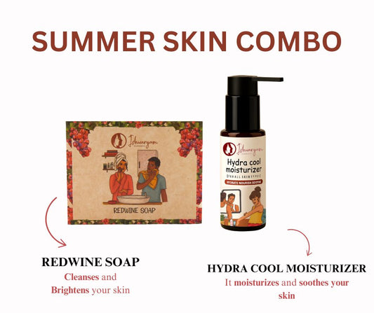 Redwine Soap AND Hydra Cool Moisturizer